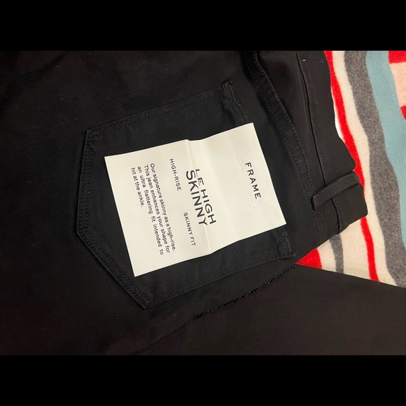 Frame le skinny sequin tux stripe jean, nwt, sz 29 - Picture 8 of 12